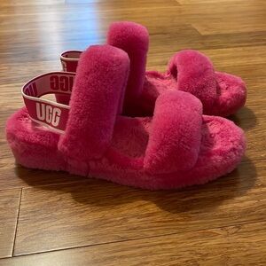 UGG pink slippers